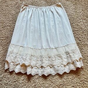 Poof Couture Ruffled Half Slip - Size Medium